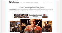 Desktop Screenshot of drumming-headphones.com